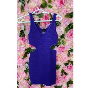 Purple Bebe mini dress